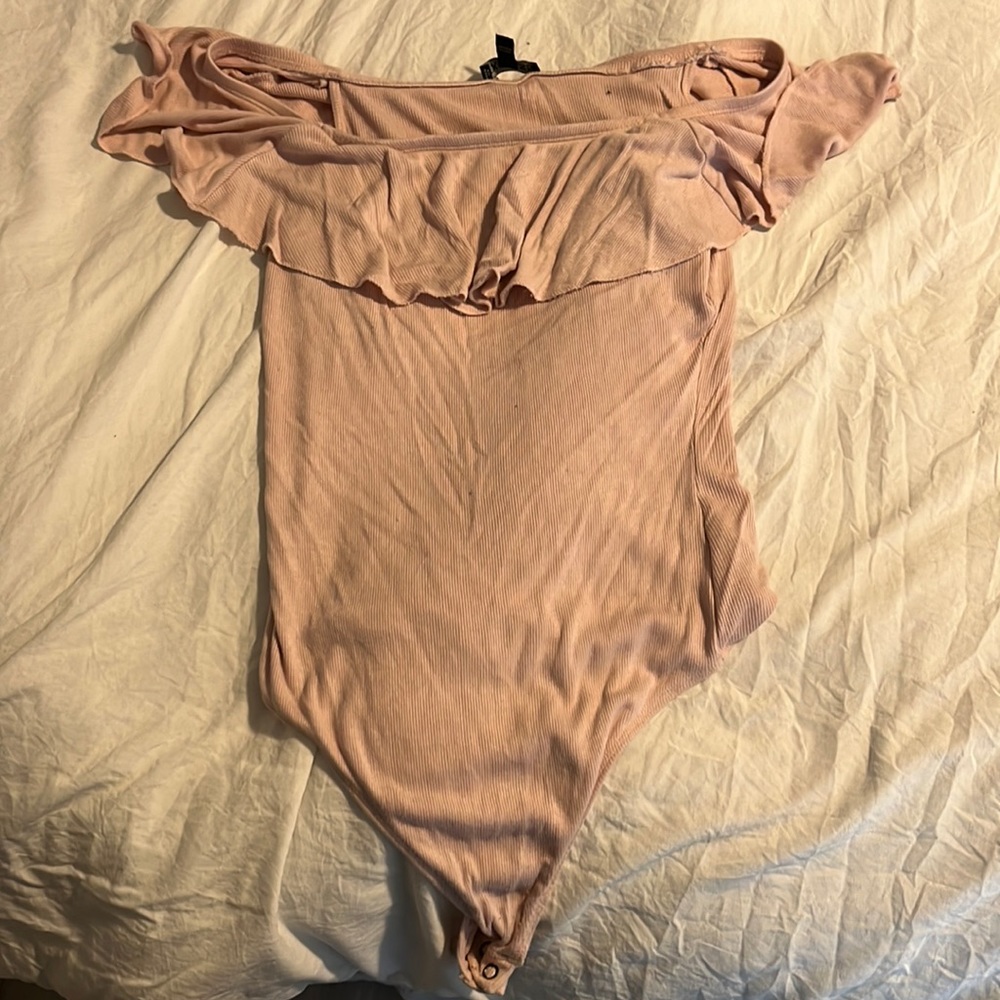 Pink bodysuit